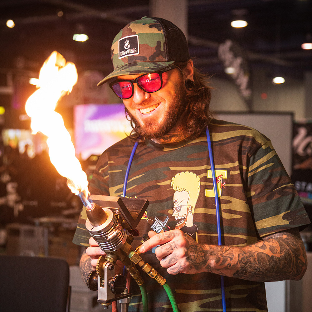 JFK Live Glass Blowing JFK Live Glass Blowing