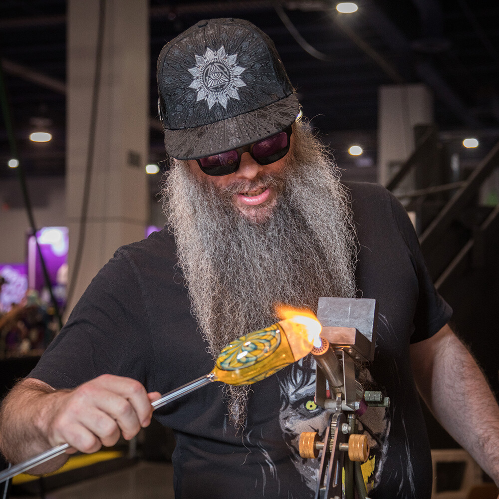 Smitty Glass Live GLass Blowing Smitty Glass Live GLass Blowing